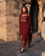 Rust Brown Valima Suit