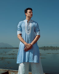 Sky Blue Kurta