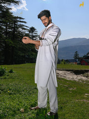 Alpine Bloom Multicolor Embroidered Kurta Set