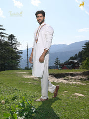 Alpine Bloom Multicolor Embroidered Kurta Set