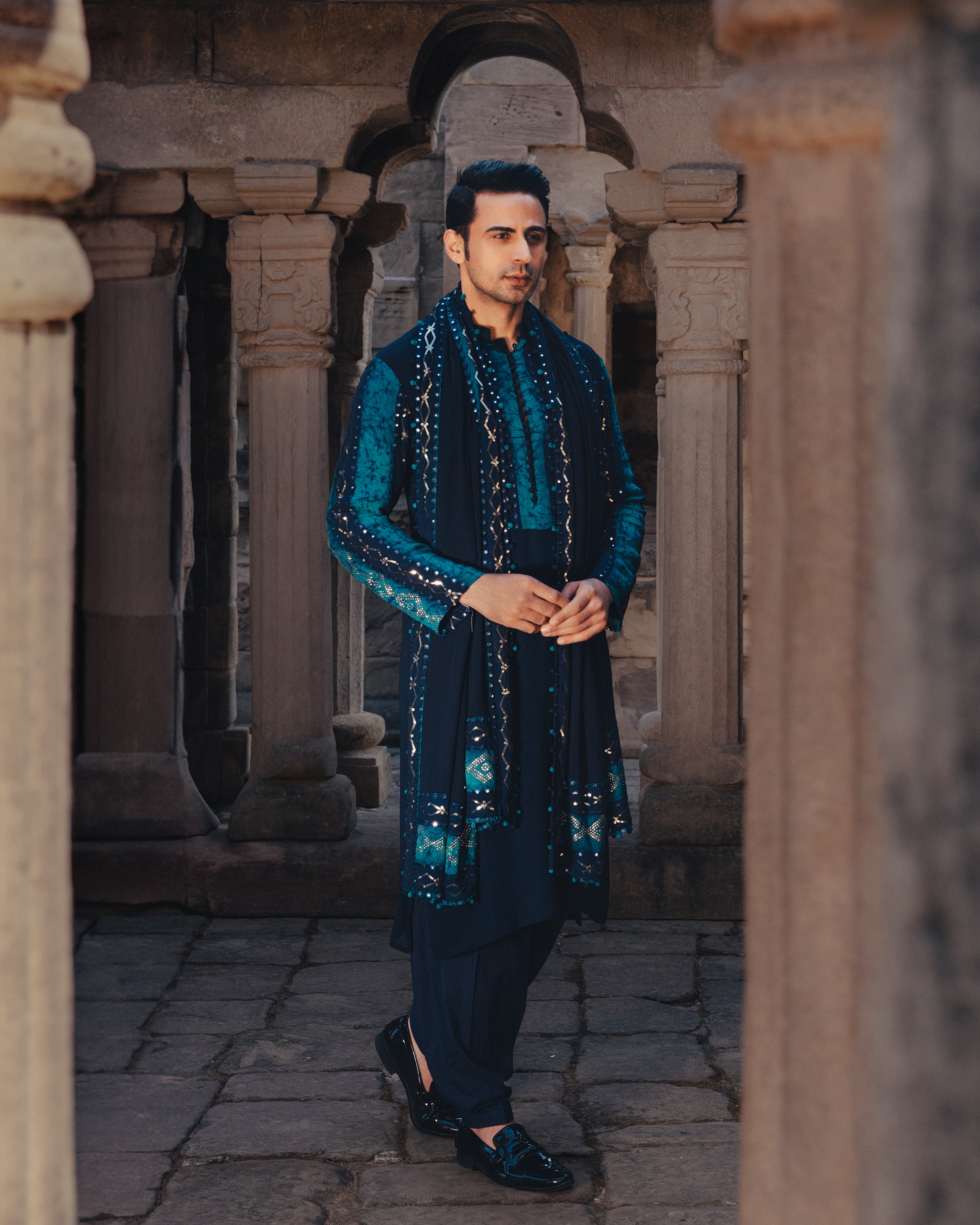 Blue Kurta Pajama