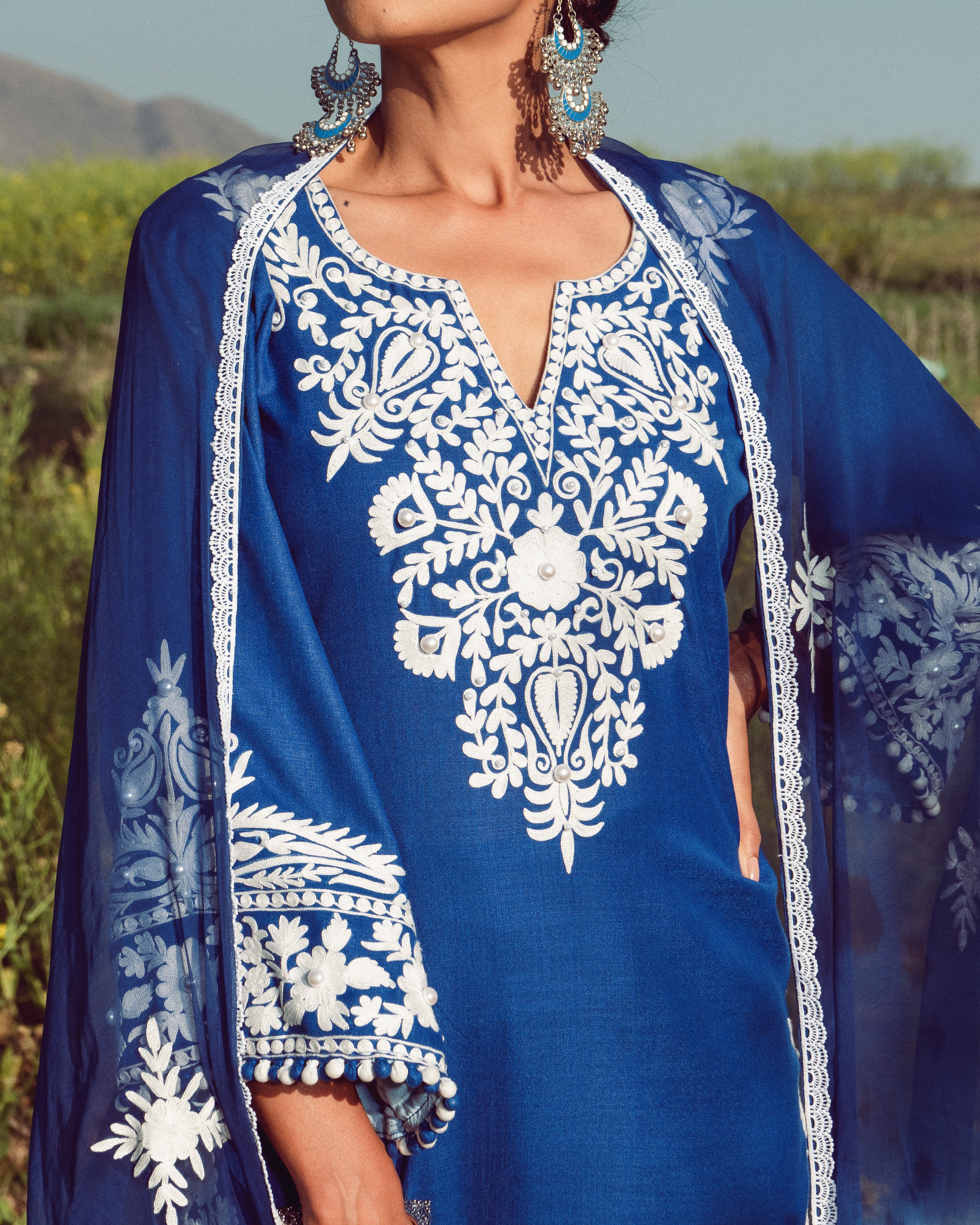 Kurta pajama with dupatta