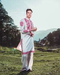 Handwoven In Matka Cotton