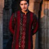 Black & Red Bandhani Kurta Pajama Set