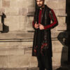 Red & Black Bandhani Kurta Pajama Set with Dupatta